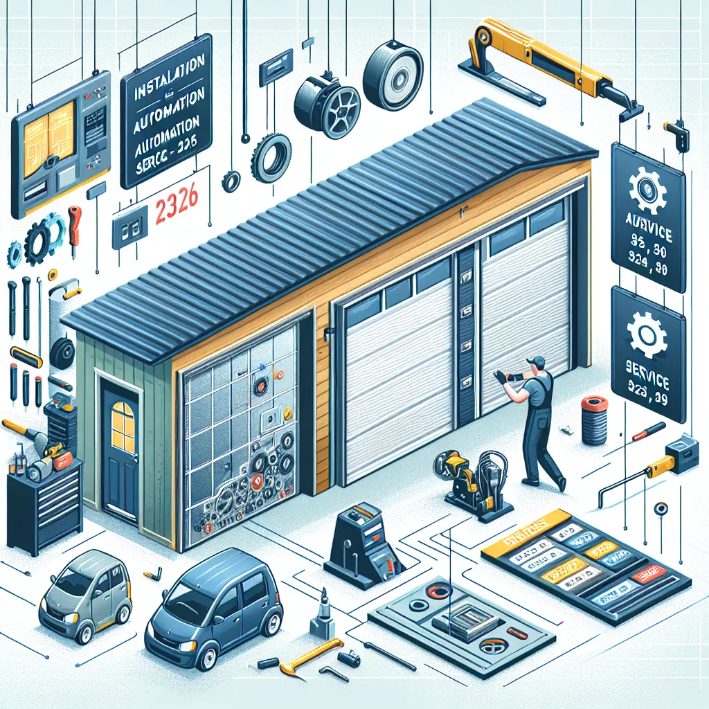 Bramy garażowe: montaż, automatyka i serwis – przemysłowe ceny