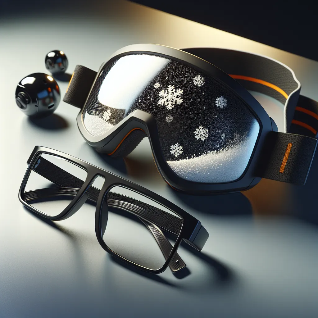 Sportowy wzrok bez kompromisów gogle narciarskie i okulary korekcyjne