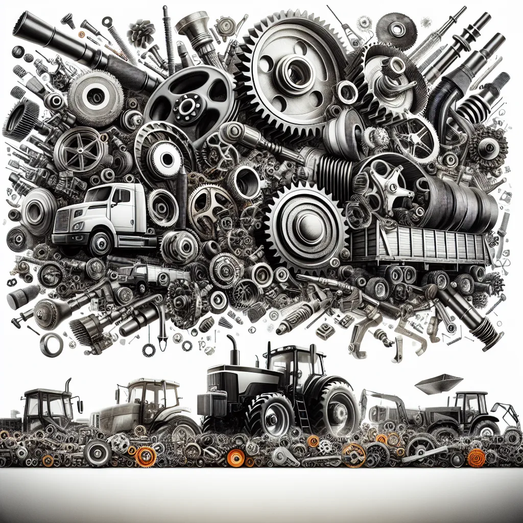 Znajdź idealne części do ciągników, traktorów i kombajnów