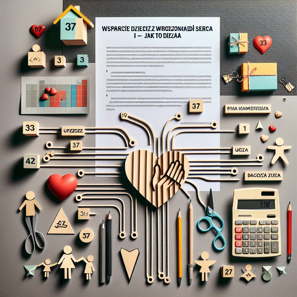 Wsparcie dzieci z wrodzoną wadą serca i ulga PIT 37 – jak to działa