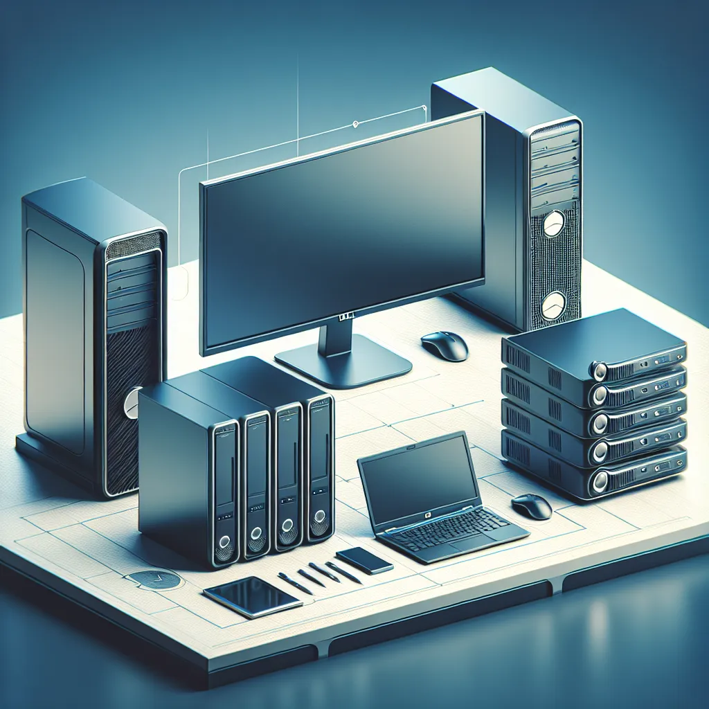 Dell w biznesie: monitor, laptop i serwer dla Twojej firmy